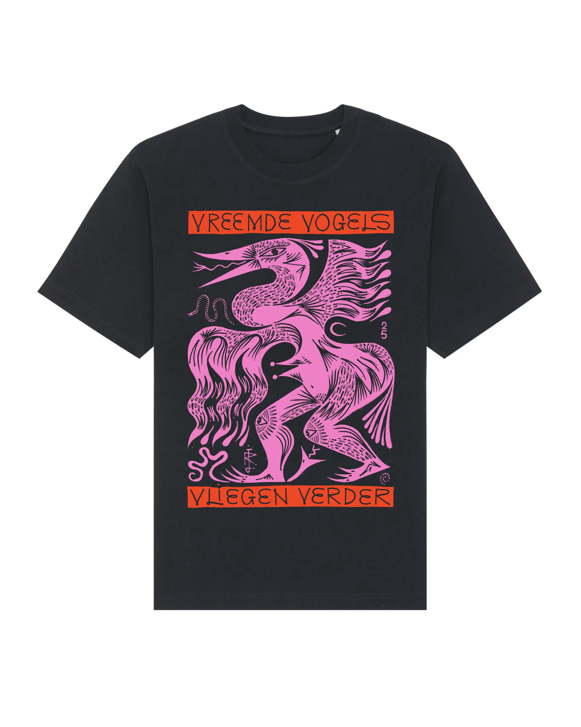 T-shirt Vreemde Vogels Vliegen Verder